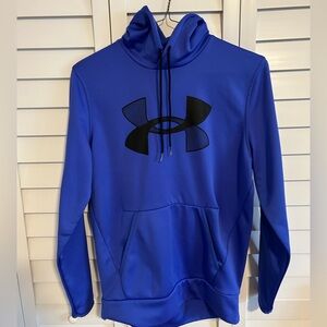 Under Armour  Men's Armour Fleece® Big Logo Hoodie Cold Gear
Color Royal